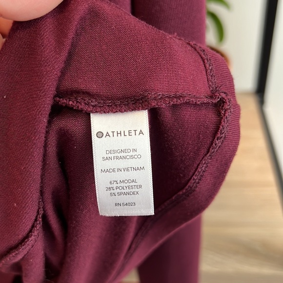 Athleta Crewneck Knit LS Dolman Sleeve Tee/Top, S - Picture 6 of 6